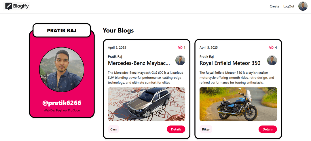 Blogify